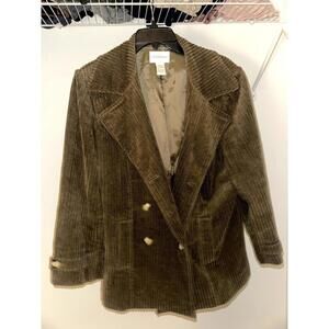 Vintage Corduroy Blazer by Nordstrom – Brown– Unisex Fit (Petite Tagged)